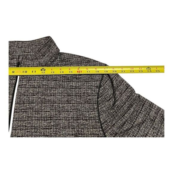 Lululemon Surge 1/4 Zip Men's XL Black Gray Pullover LM3BJ8S Running Hiking - Picture 8 of 12